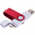 Флешка TWIST COLOR OTG Белая с красным 4018.07.03.32ГБ Флешка TWIST COLOR OTG Белая с красным 4018.07.03.32ГБ