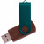 Флешка TWIST WOOD COLOR Темное дерево с зеленым 4014.32.02.32ГБ3.0 Флешка TWIST WOOD COLOR Темное дерево с зеленым 4014.32.02.32ГБ3.0