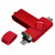 Флешка TWIST COLOR OTG 3в1 Красная 4024.03.32ГБ Флешка TWIST COLOR OTG 3в1 Красная 4024.03.32ГБ