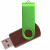 Флешка TWIST WOOD COLOR Темное дерево с салатовым 4014.32.15.32ГБ3.0 Флешка TWIST WOOD COLOR Темное дерево с салатовым 4014.32.15.32ГБ3.0