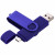 Флешка TWIST COLOR OTG Синяя 4018.01.32ГБ Флешка TWIST COLOR OTG Синяя 4018.01.32ГБ