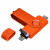 Флешка TWIST COLOR OTG 3в1 Оранжевая 4024.05.32ГБ Флешка TWIST COLOR OTG 3в1 Оранжевая 4024.05.32ГБ