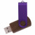 Флешка TWIST WOOD COLOR Темное дерево с фиолетовым 4014.32.11.4ГБ Флешка TWIST WOOD COLOR Темное дерево с фиолетовым 4014.32.11.4ГБ